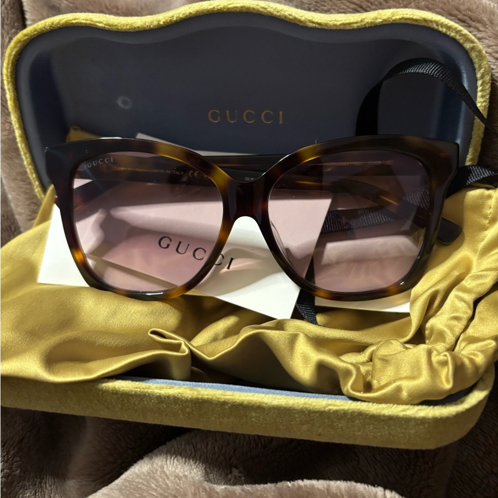 Gucci Women's Brown Sunglasses